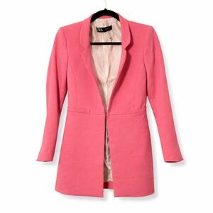 ✨ZARA Long-Line Barbie Blazer Size XS